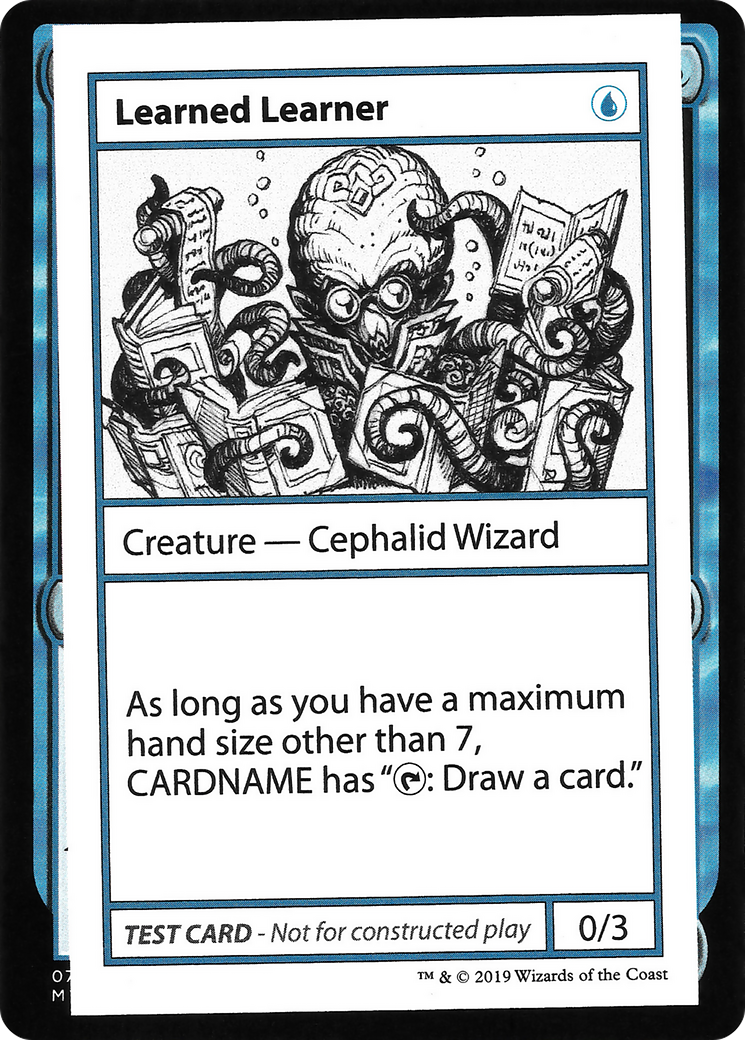 Image of Learned Learner (No PW Symbol) (CMB1-) - Mystery Booster Playtest Cards 2021