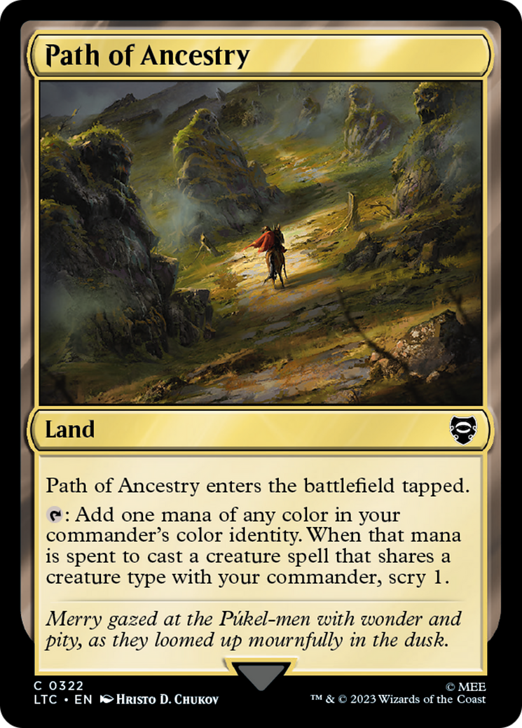 Image of Path of Ancestry (LTC-322) - Tales of Middle-earth Commander