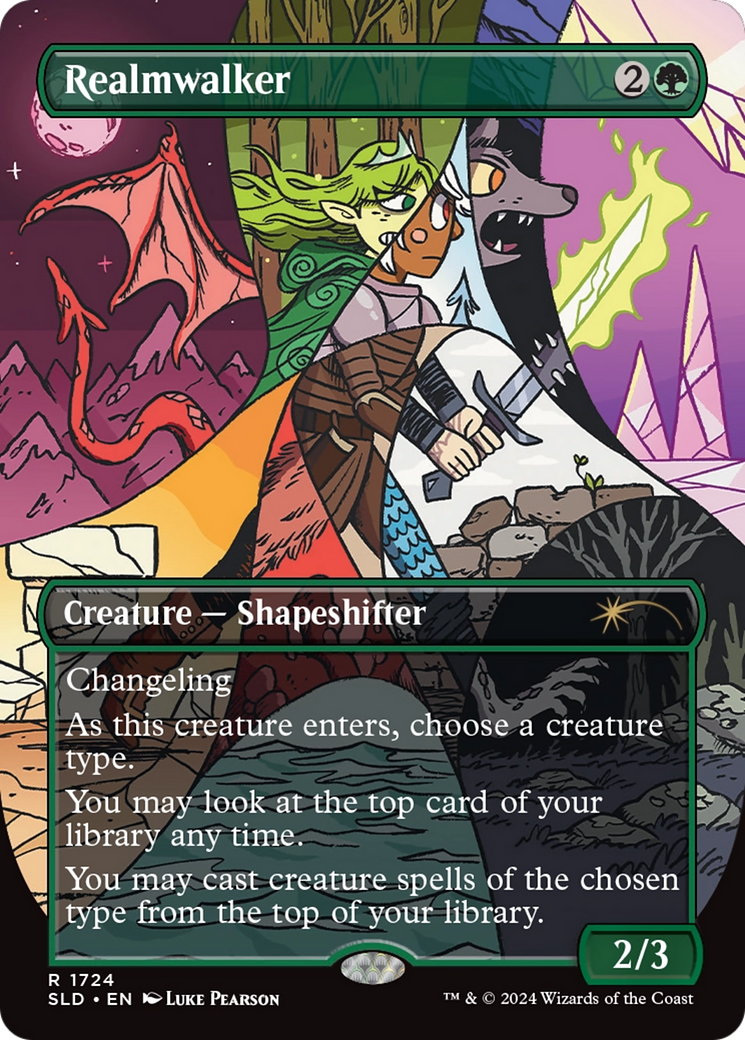 Image of Realmwalker (SLD-1724) - Secret Lair Drop (Borderless)
