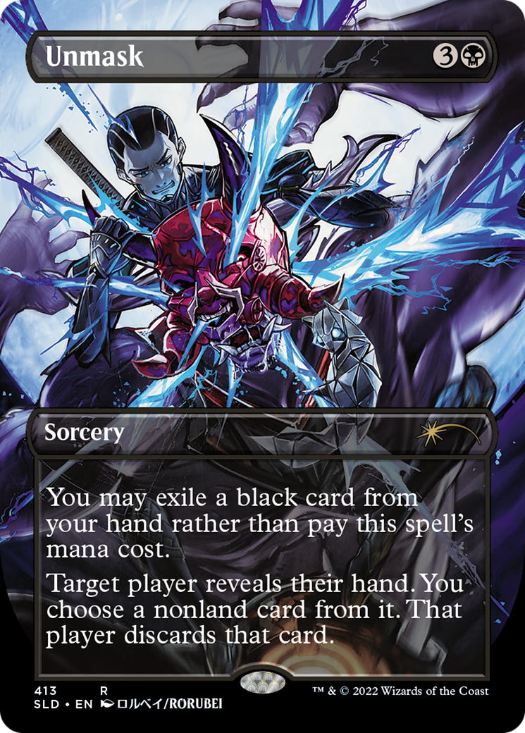 Image of Unmask (SLD-413) - Secret Lair Drop (Borderless)
