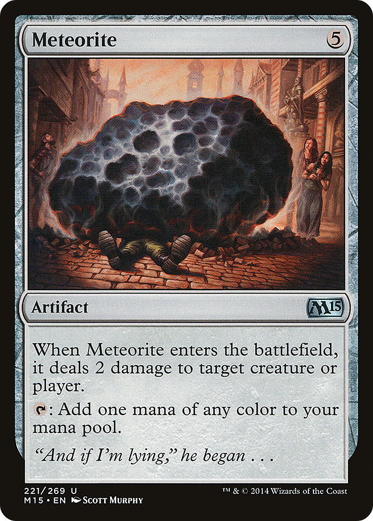 Image of Meteorite (M15-221) - Magic 2015 Foil