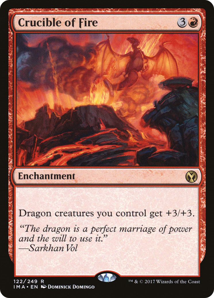 Image of Crucible of Fire (IMA-122) - Iconic Masters Foil