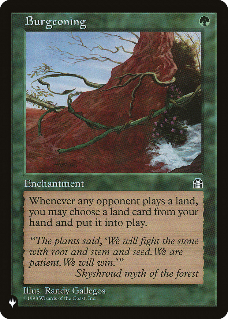 Image of Burgeoning (LIST-STH-102) - The List