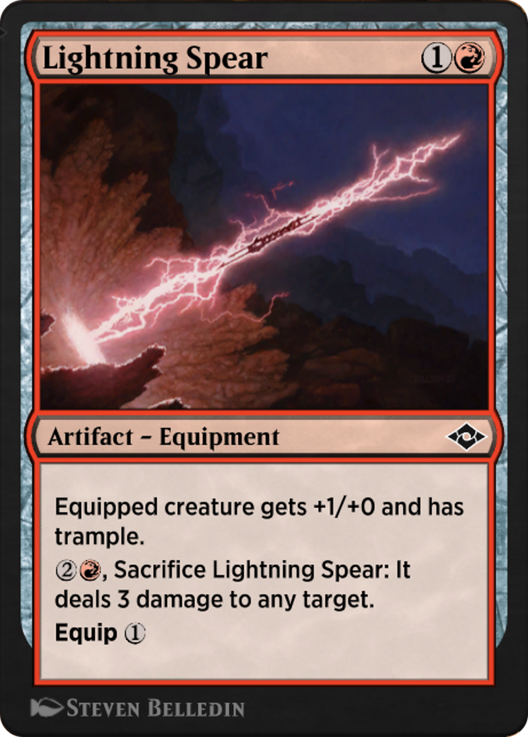 Image of Lightning Spear (J21-484) - Jumpstart: Historic Horizons