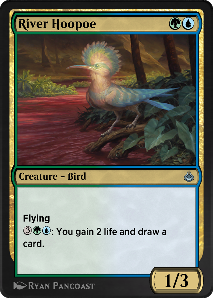 Image of River Hoopoe (AKR-256) - Amonkhet Remastered