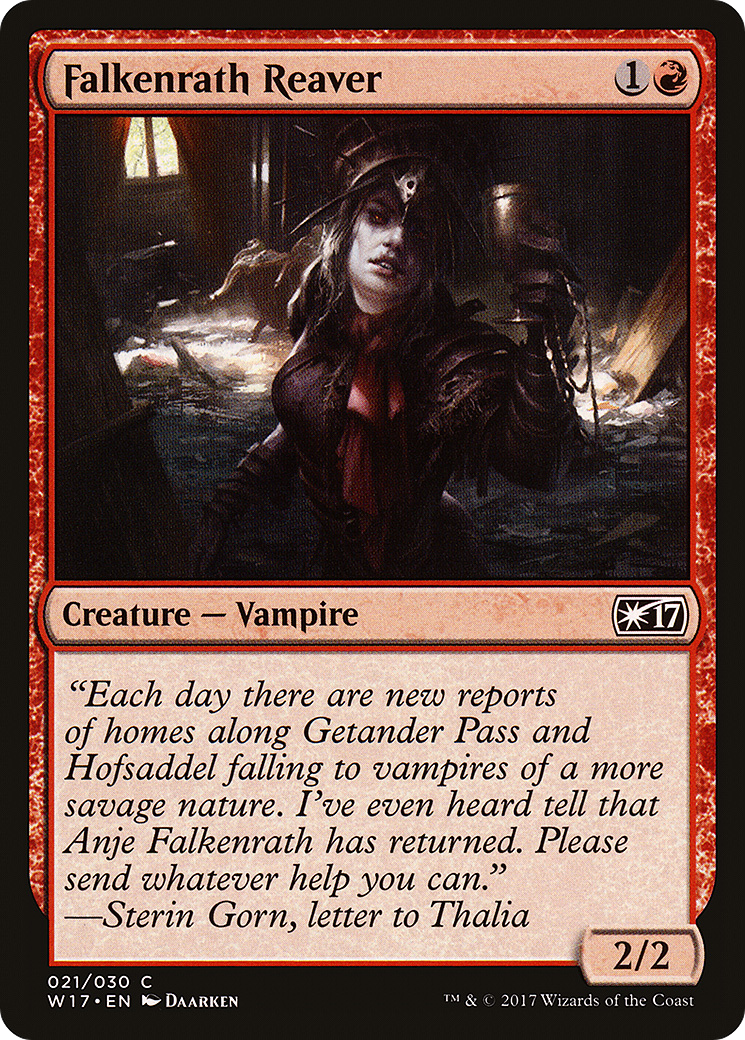 Image of Falkenrath Reaver (W17-021) - Welcome Deck 2017