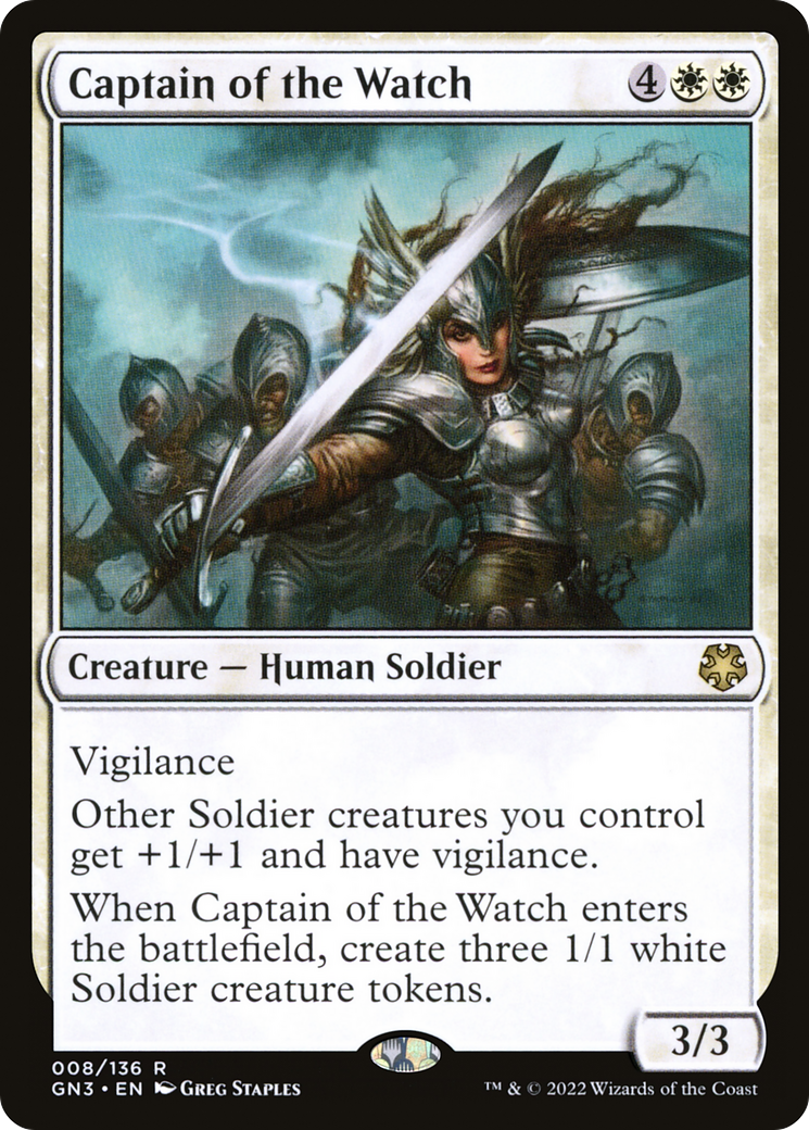 Image of Captain of the Watch (GN3-008) - Game Night: Free-for-All