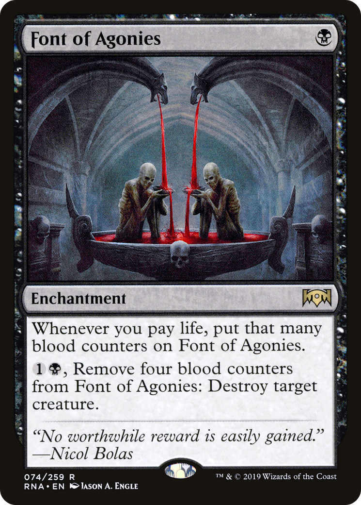 Image of Font of Agonies (RNA-074) - Ravnica Allegiance
