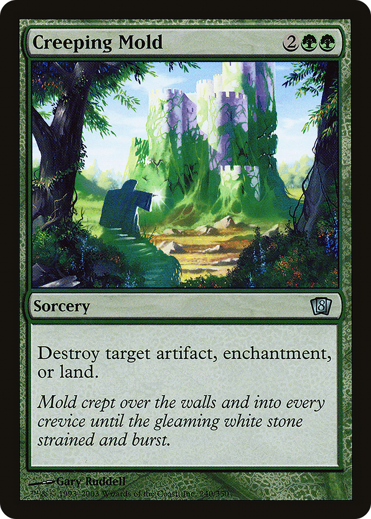 Image of Creeping Mold (8ED-240) - 8th Edition Foil