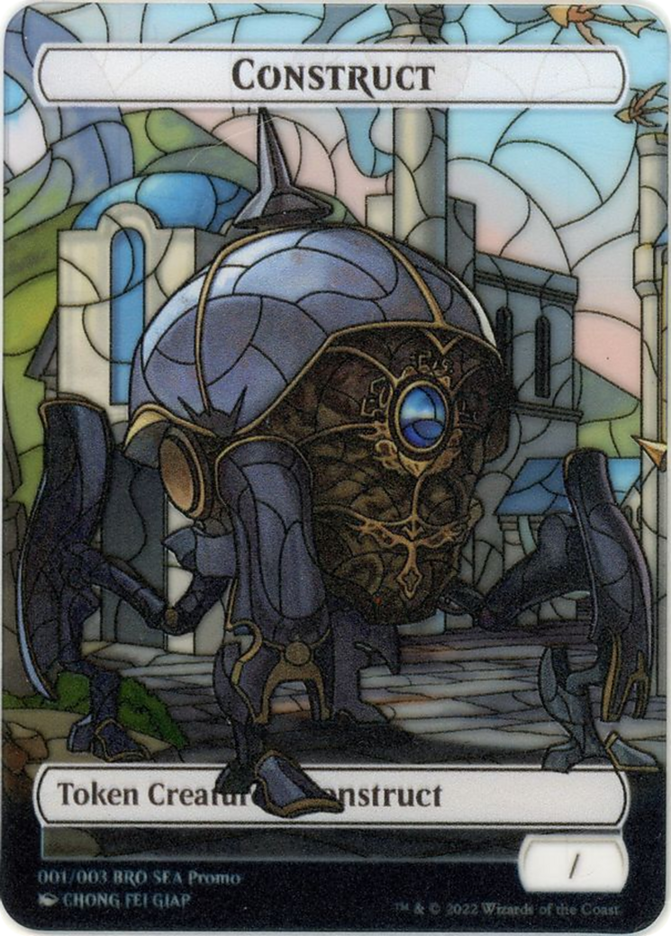 Image of Construct Token [SEA Exclusive] (BRO-001/003) - The Brothers' War Southeast Asia Tokens: (Full Art)