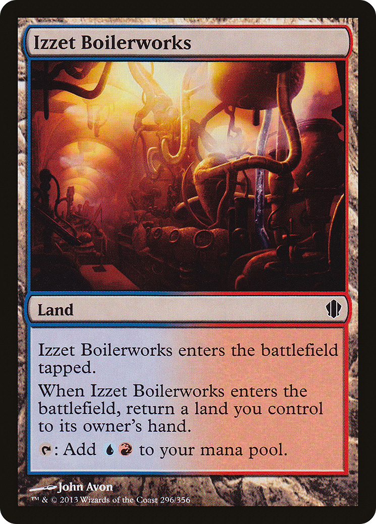 Image of Izzet Boilerworks (C13-296) - Commander 2013