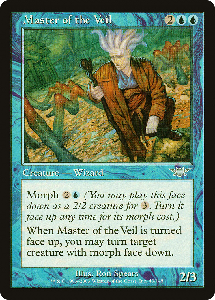 Image of Master of the Veil (LGN-043) - Legions