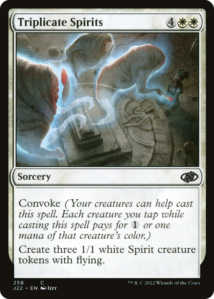 Image of Triplicate Spirits (J22-258) - Jumpstart 2022