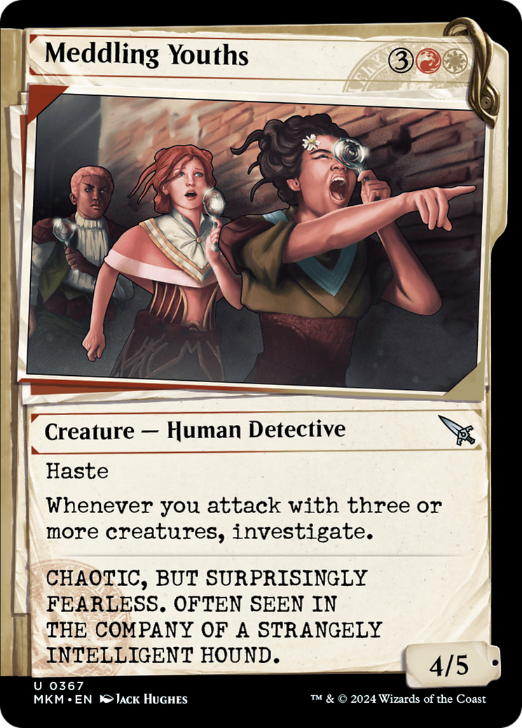 Image of Meddling Youths (Showcase) (MKM-367) - Murders at Karlov Manor: (Showcase)