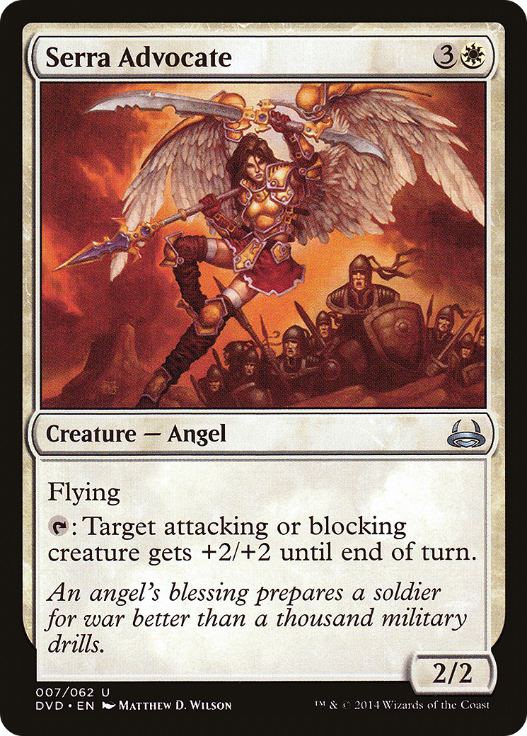Image of Serra Advocate (DD3-) - Duel Decks Anthology: Divine vs. Demonic