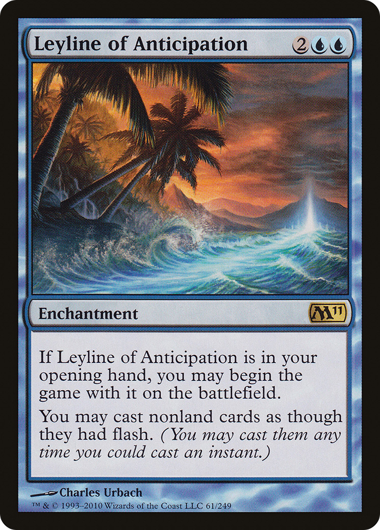 Image of Leyline of Anticipation (M11-061) - Magic 2011