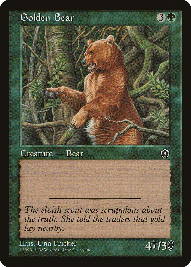 Image of Golden Bear (P02-) - Portal Second Age