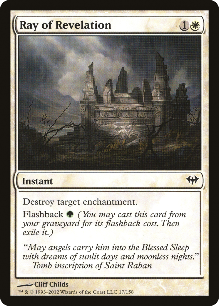 Image of Ray of Revelation (DKA-017) - Dark Ascension Foil