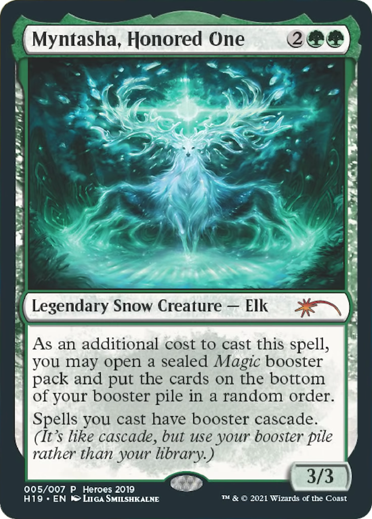 Image of Myntasha, Honored One (UMP-005) - 2019 Heroes of the Realm