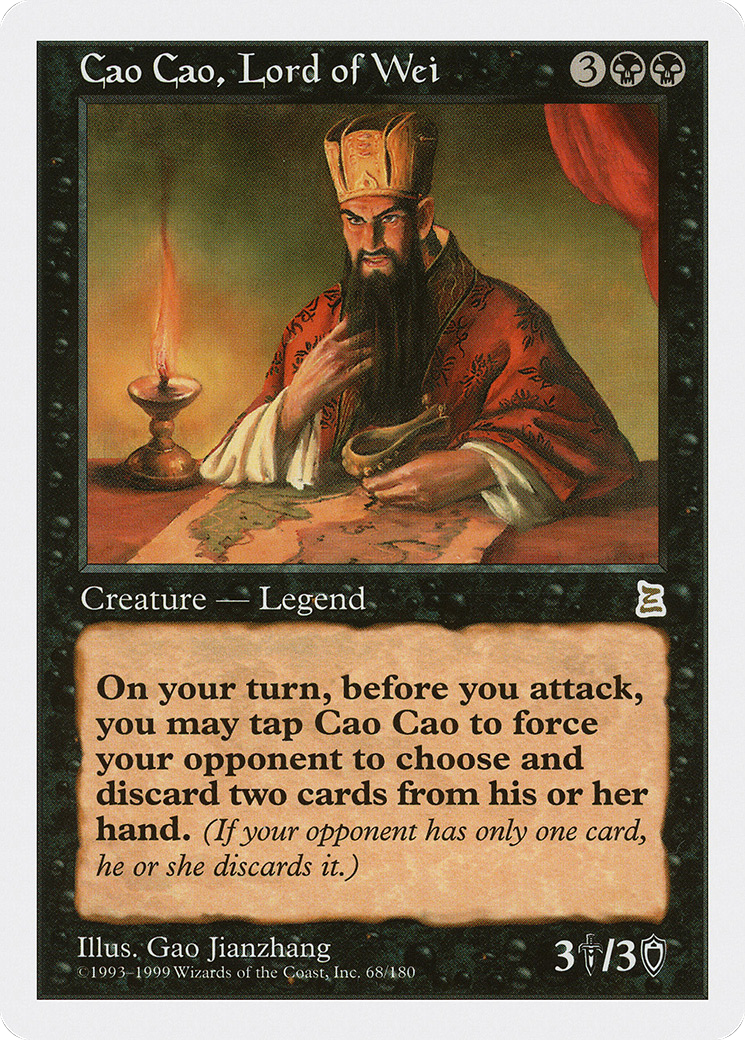 Image of Cao Cao, Lord of Wei (PTK-068) - Portal Three Kingdoms