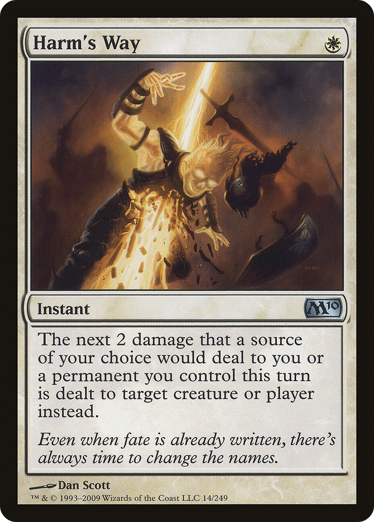Image of Harm's Way (M10-014) - Magic 2010 Foil