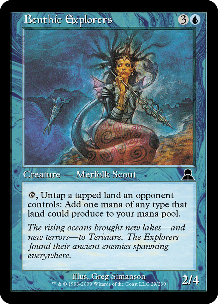 Image of Benthic Explorers (ME3-029) - Masters Edition III Foil