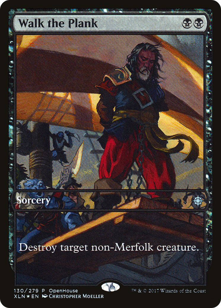 Image of Walk the Plank (OHP-130) - Ixalan Promos Foil