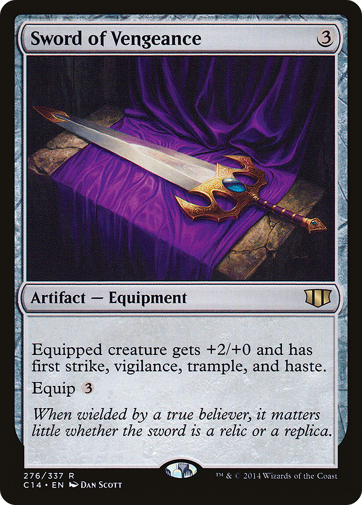 Image of Sword of Vengeance (C14-276) - Commander 2014