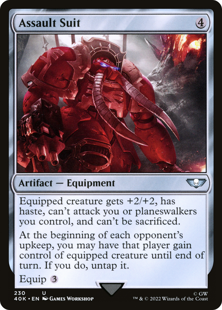Image of Assault Suit (40K-230) - Warhammer 40,000 Commander
