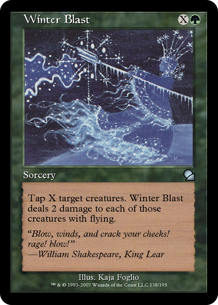 Image of Winter Blast (ME1-138) - Masters Edition