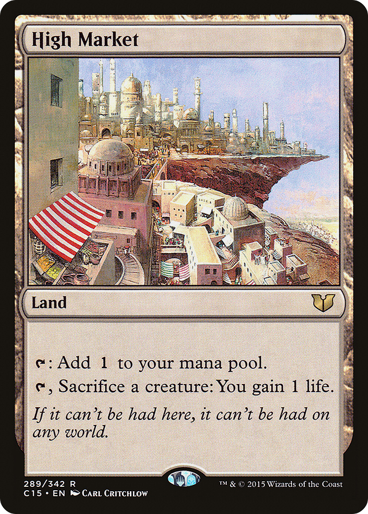 Image of High Market (C15-289) - Commander 2015