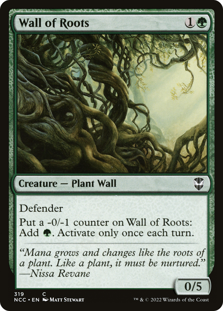 Image of Wall of Roots (NCC-319) - New Capenna Commander