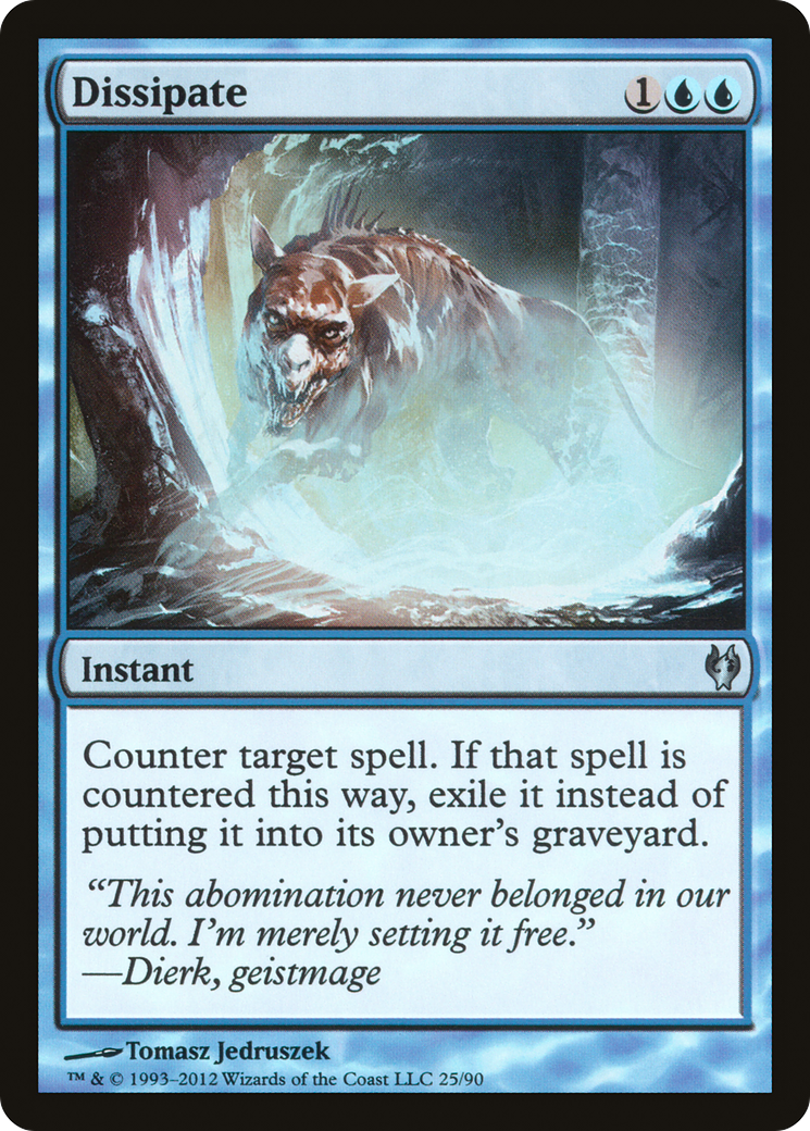 Image of Dissipate (DDJ-025) - Duel Decks: Izzet vs. Golgari