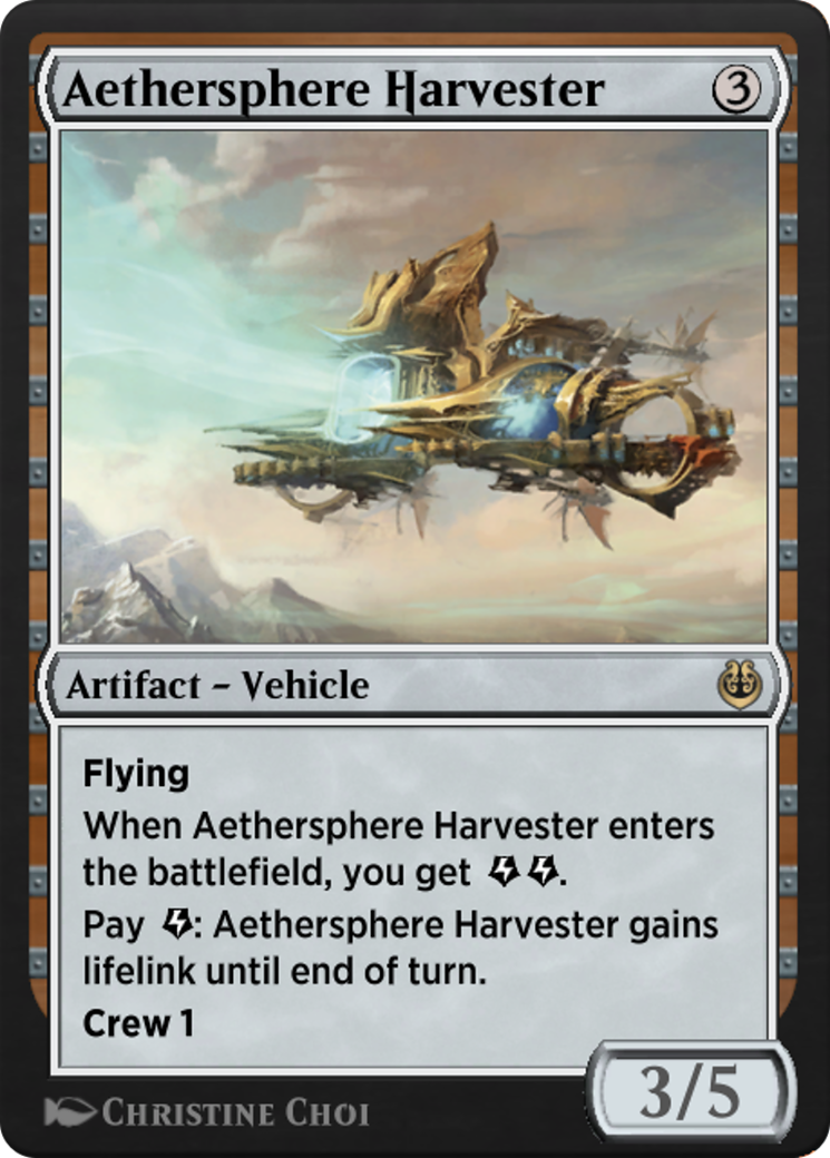 Image of Aethersphere Harvester (KLR-218) - Kaladesh Remastered