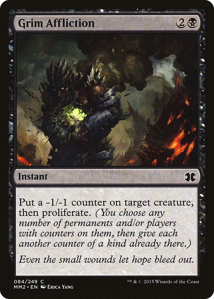 Image of Grim Affliction (MM2-084) - Modern Masters 2015