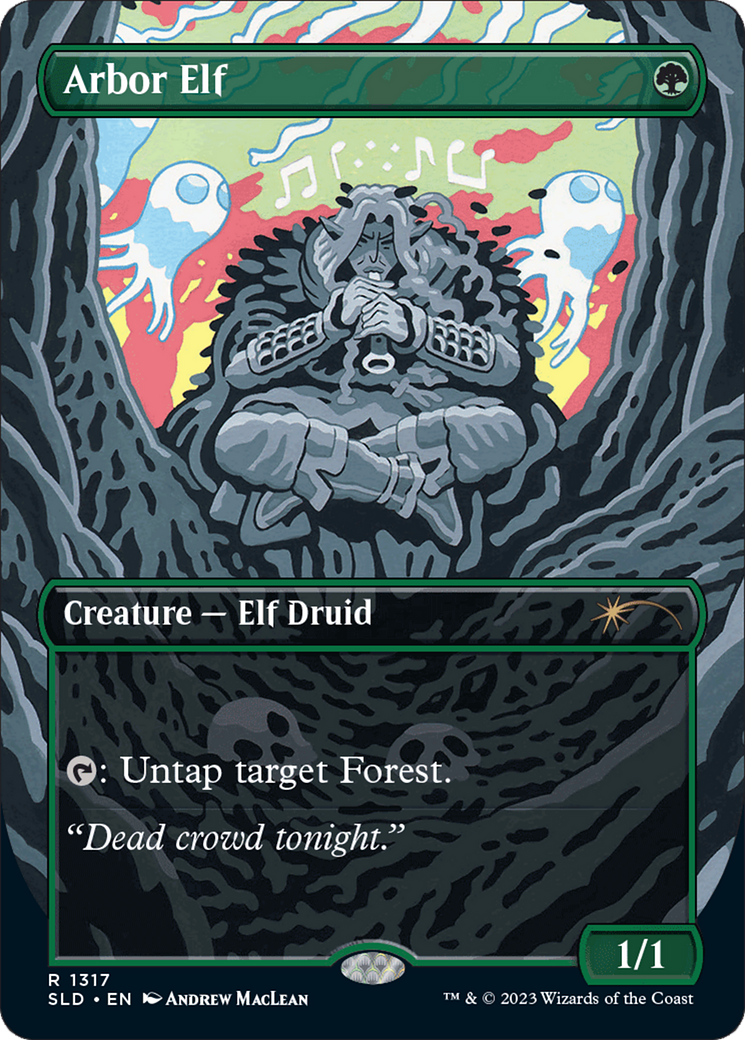 Image of Arbor Elf (SLD-1317) - Secret Lair Drop (Borderless)