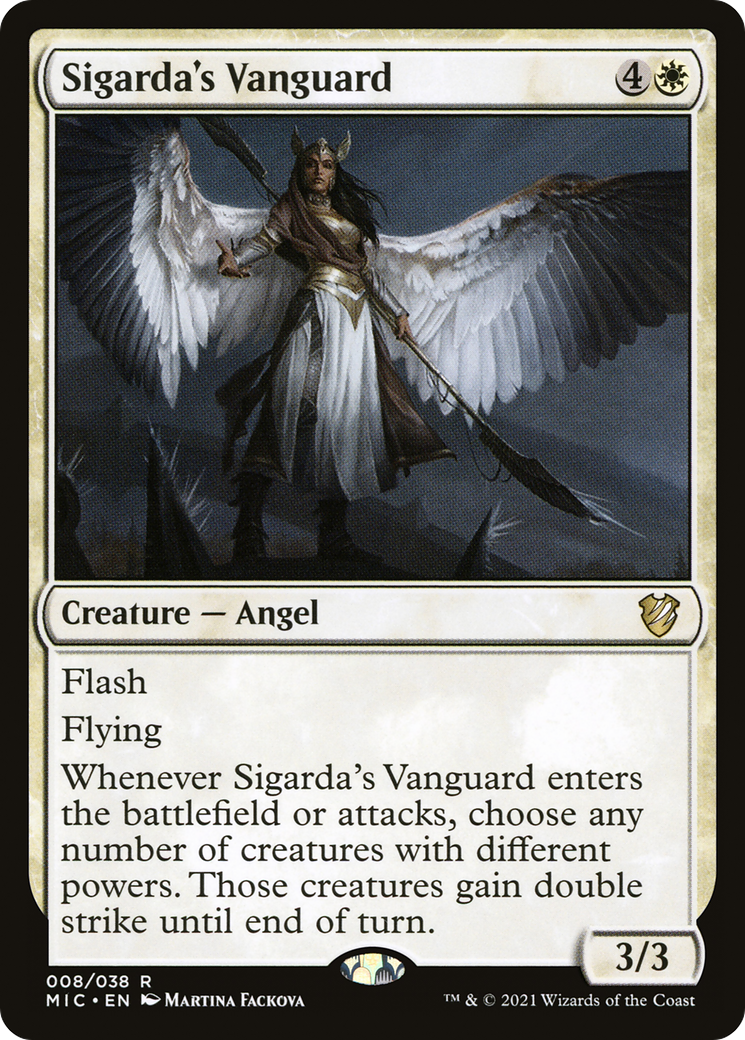 Image of Sigarda's Vanguard (MIC-008) - Midnight Hunt Commander