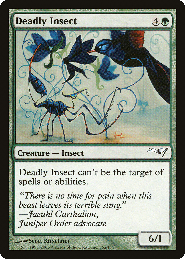 Image of Deadly Insect (CTD-86A) - Coldsnap Theme Decks