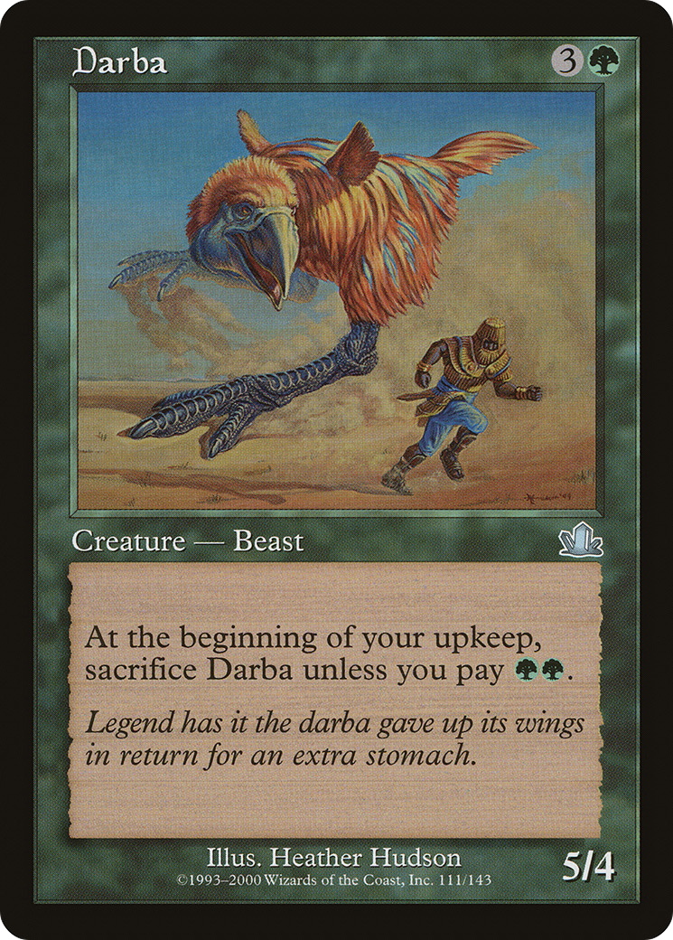Image of Darba (PCY-111) - Prophecy Foil