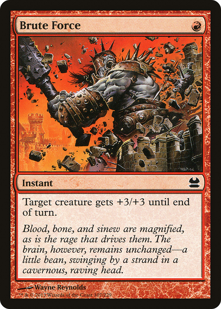Image of Brute Force (MMA-107) - Modern Masters Foil