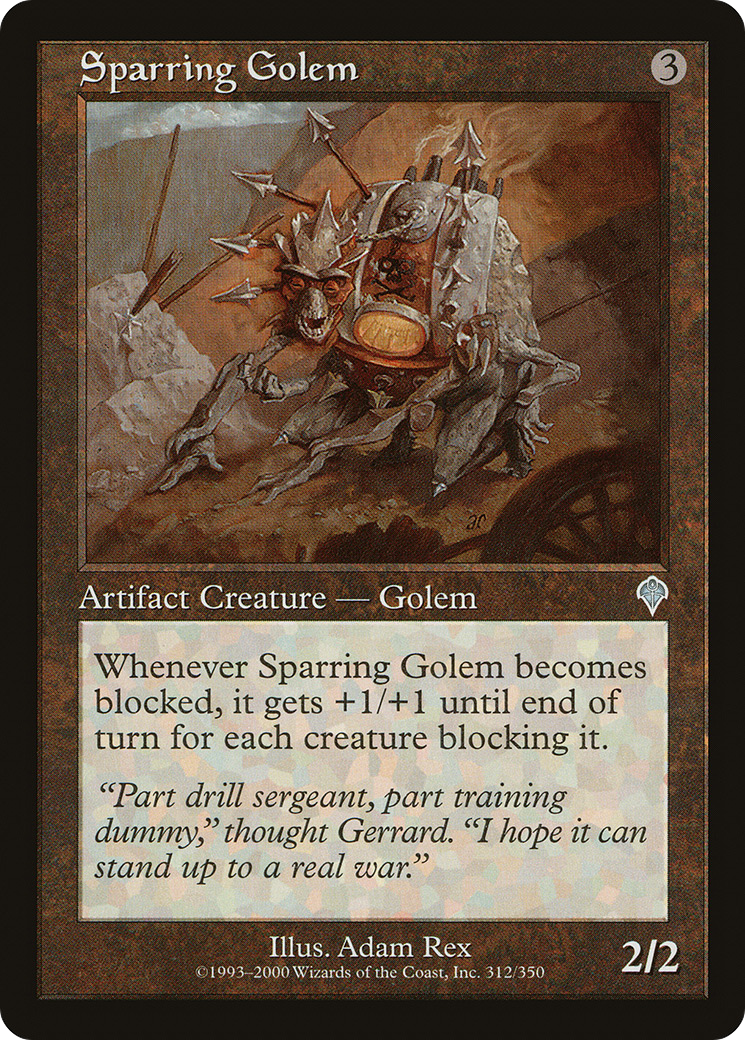 Image of Sparring Golem (INV-312) - Invasion Foil