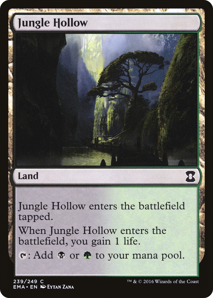 Image of Jungle Hollow (EMA-239) - Eternal Masters Foil