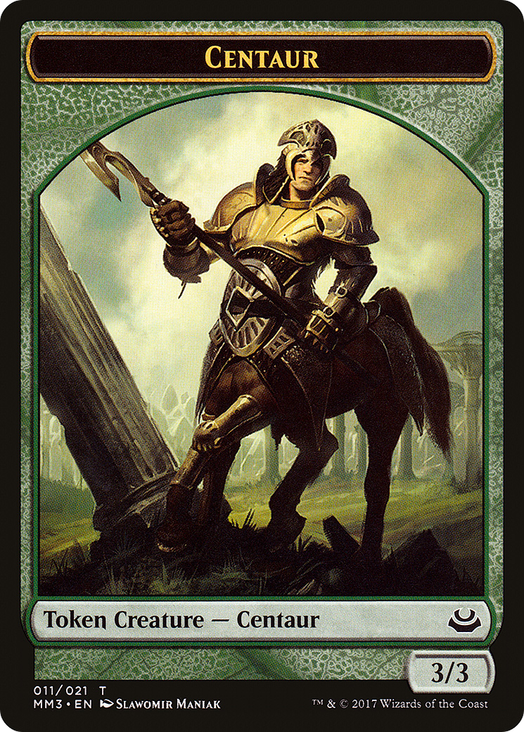 Image of Centaur Token (MM3-011) - Modern Masters 2017 Tokens