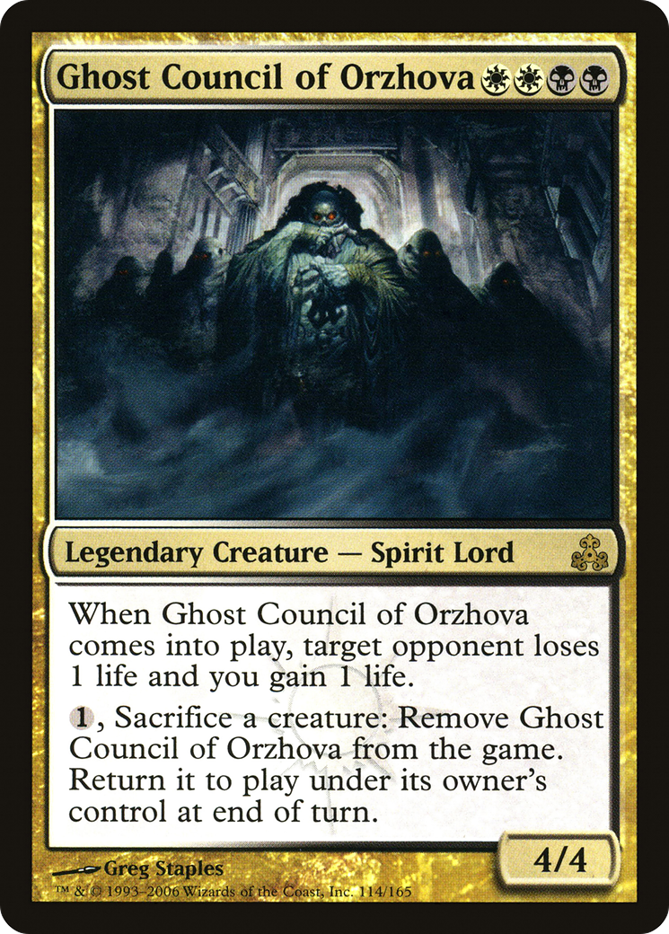 Image of Ghost Council of Orzhova (GPT-114) - Guildpact