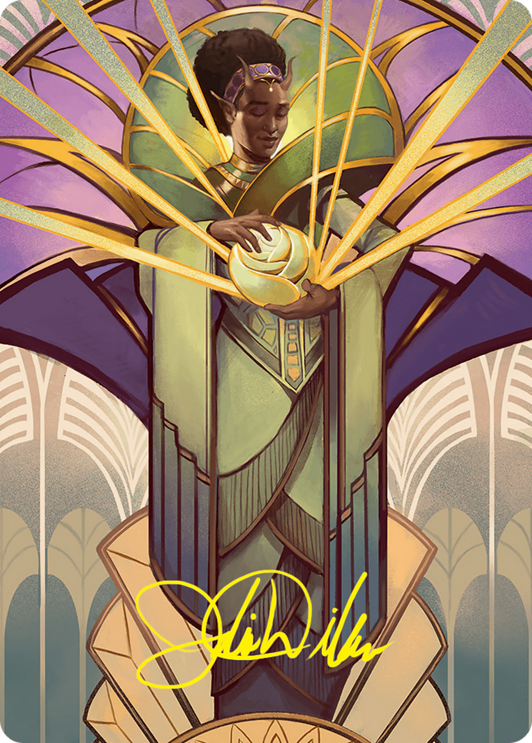 Image of Bloom Tender // Bloom Tender (AFDN-054) - Foundations Art Series (Borderless) Foil