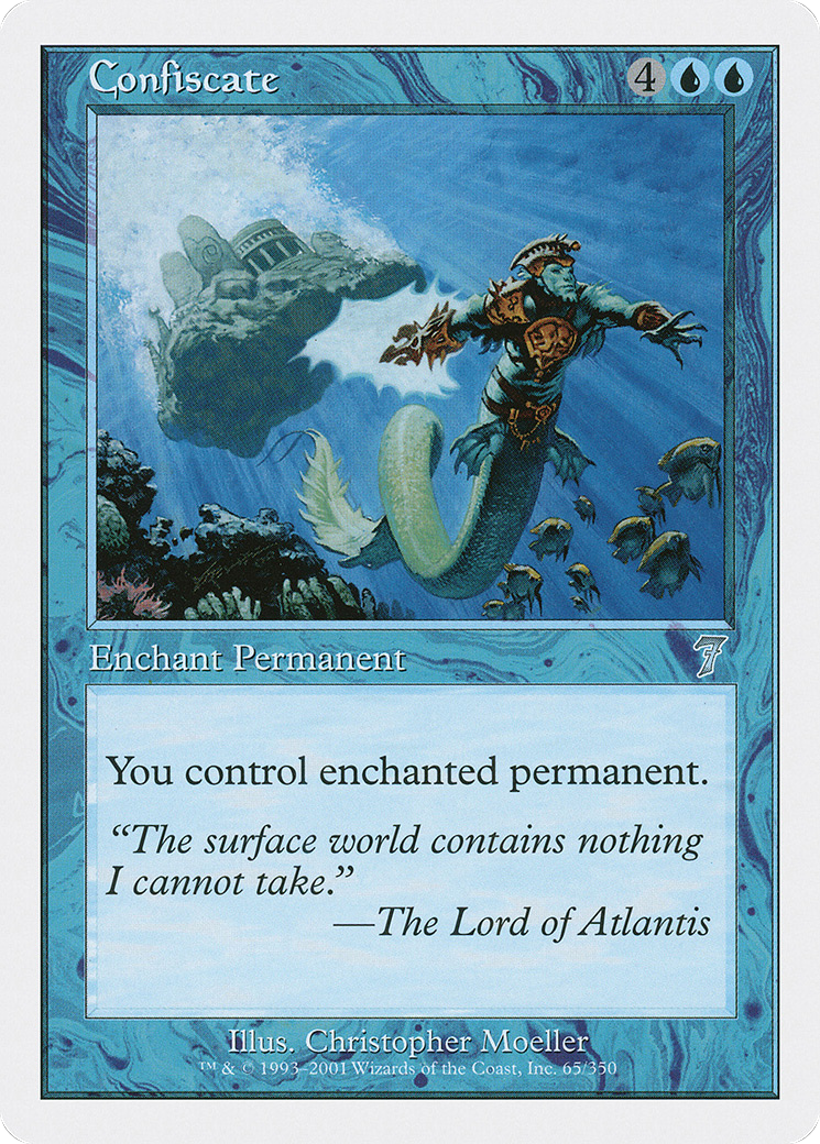 Image of Confiscate (7ED-065) - 7th Edition