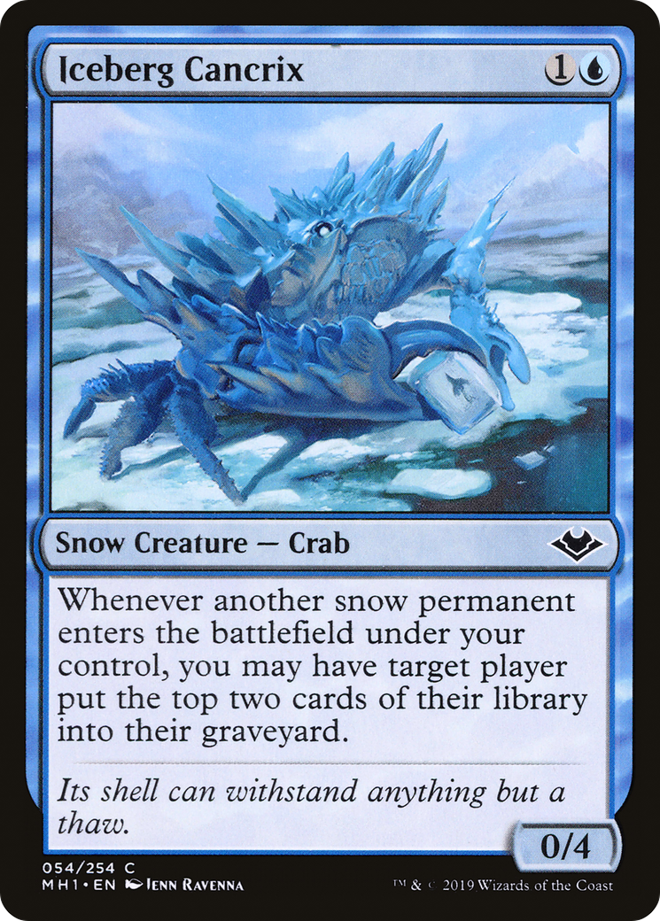 Image of Iceberg Cancrix (MH1-054) - Modern Horizons Foil