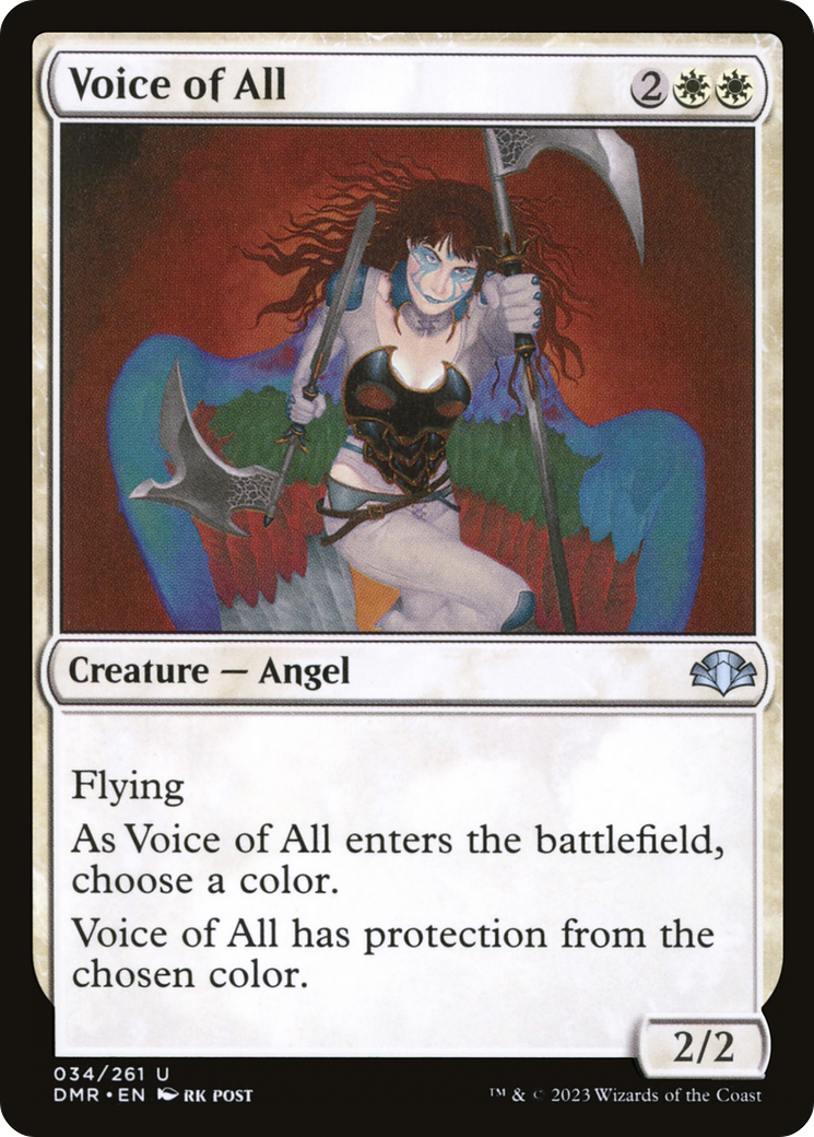 Image of Voice of All (DMR-034) - Dominaria Remastered