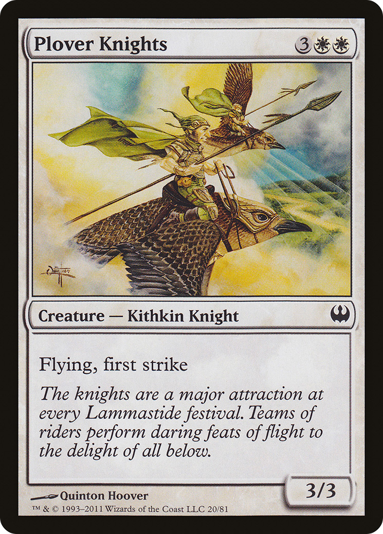 Image of Plover Knights (DDG-020) - Duel Decks: Knights vs. Dragons