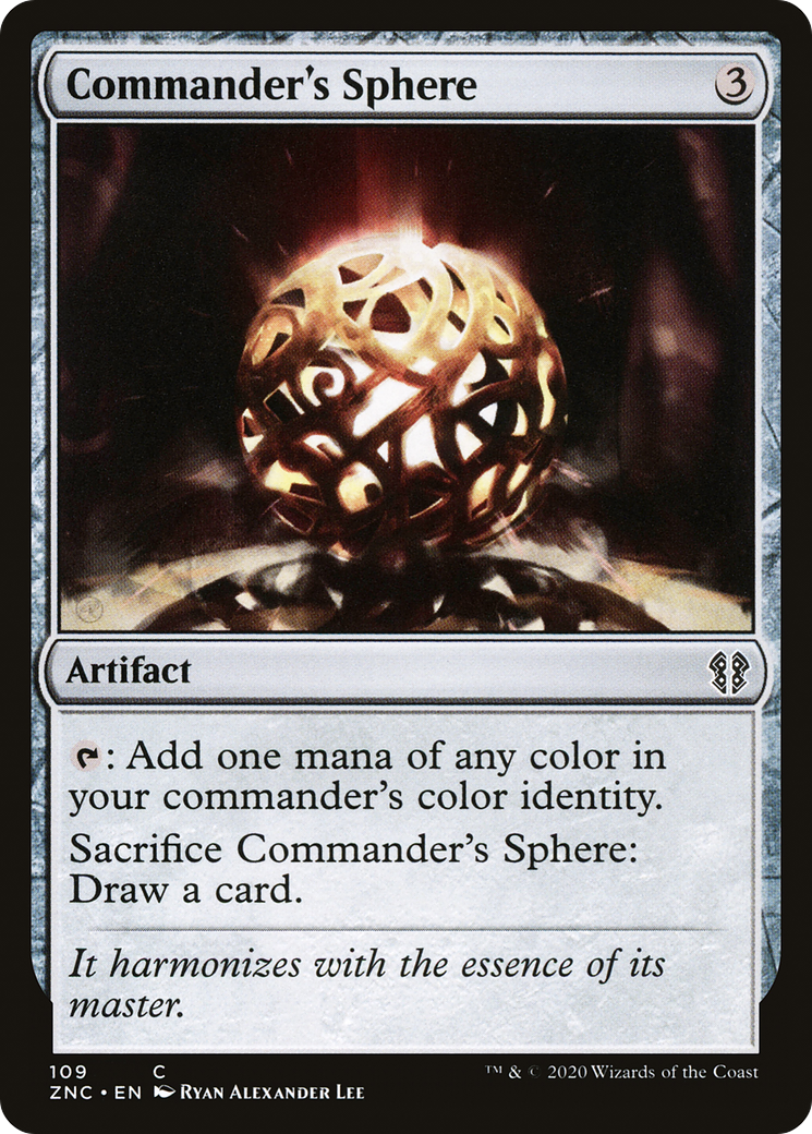 Image of Commander's Sphere (ZNC-109) - Zendikar Rising Commander